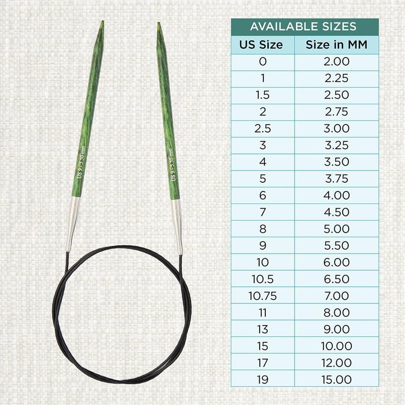 Knit Pro Dreamz Fixed Circular Needles 24" (60cm) | US Size 9 (5.5mm) - Image 4
